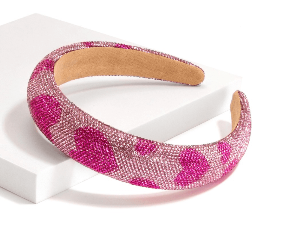Rhinestone Heart Headband - Cowtown Bling N Things