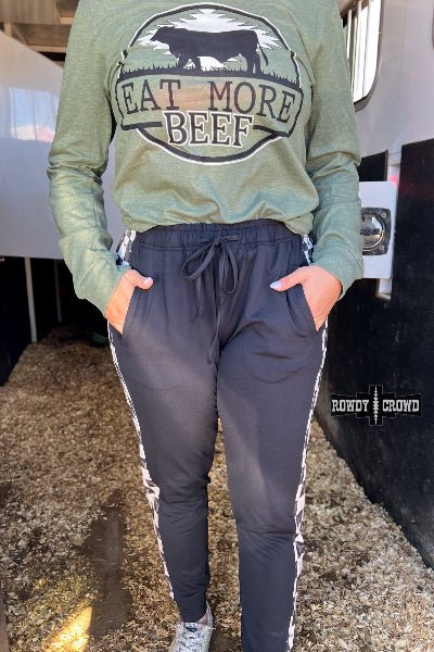 Rowdy Crowd Clothing Checkered Craze Joggers - Cowtown Bling N Things