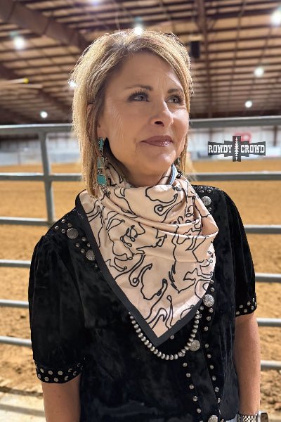 Rowdy Crowd Clothing Mustang Magic Wild Rag - Cowtown Bling N Things