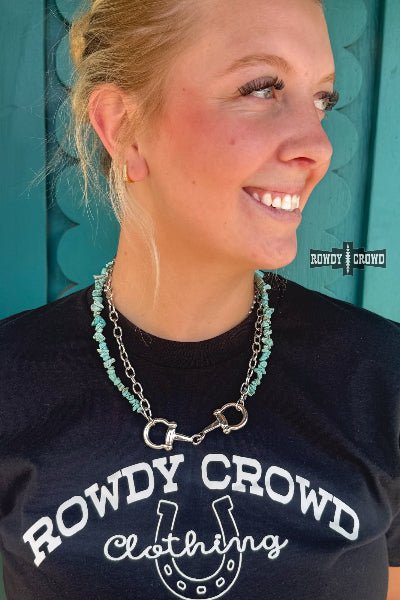 Rowdy Crowd Clothing Rocky Mountain Bit Necklace - Cowtown Bling N Things