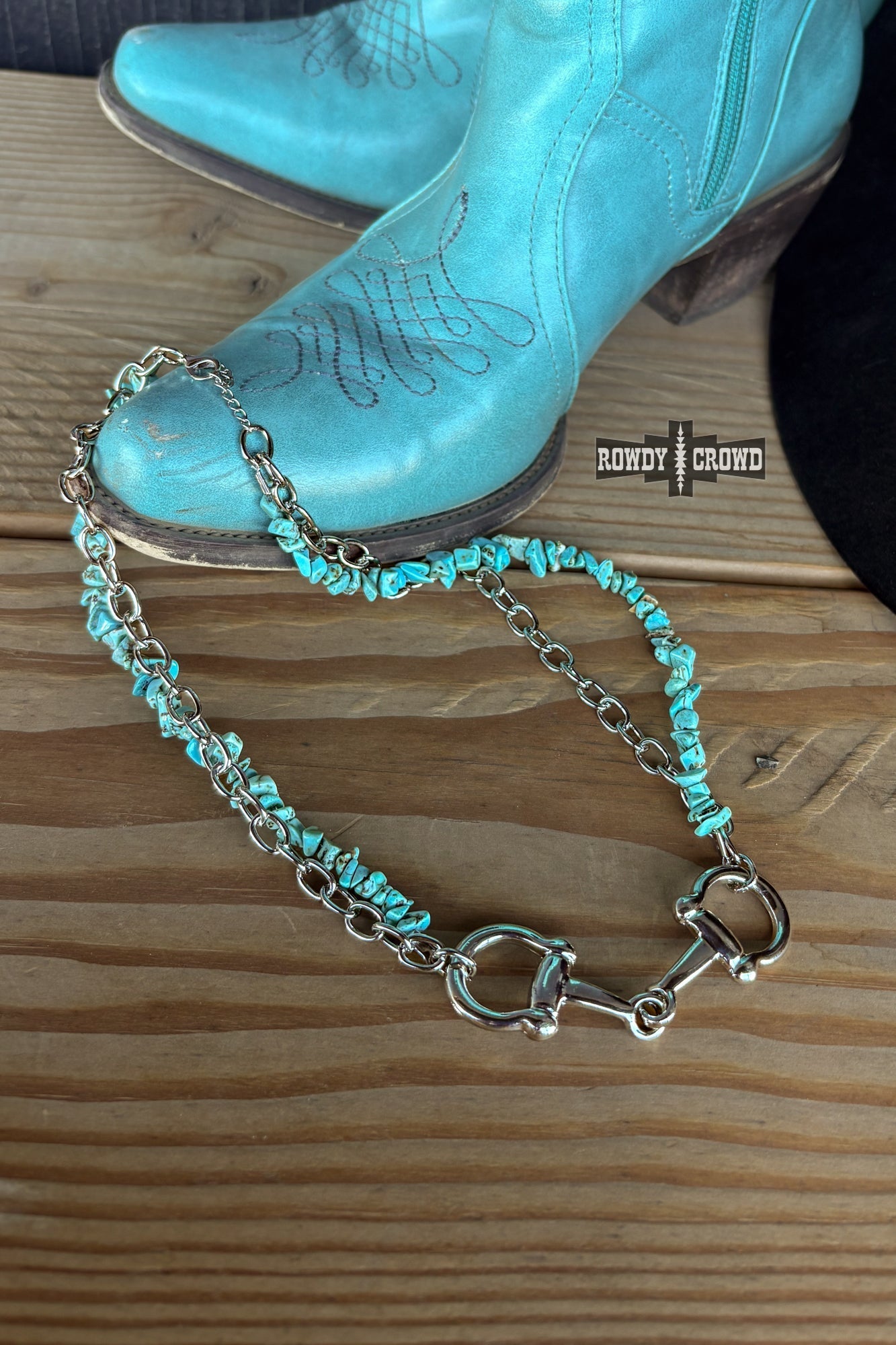 Rowdy Crowd Clothing Rocky Mountain Bit Necklace - Cowtown Bling N Things