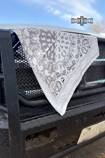 Rowdy Crowd Clothing SMALL Western Life Wild Rag - Cowtown Bling N Things