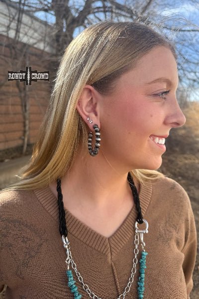 Rowdy Crowd Clothing Spanish Fork Hoops - Cowtown Bling N Things