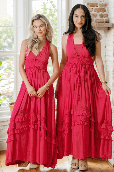 Ruffle & Radiance Maxi - Cowtown Bling N Things