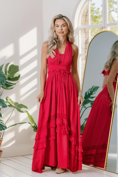 Ruffle & Radiance Maxi - Cowtown Bling N Things