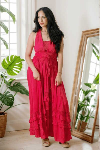 Ruffle & Radiance Maxi - Cowtown Bling N Things