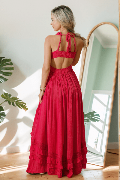 Ruffle & Radiance Maxi - Cowtown Bling N Things