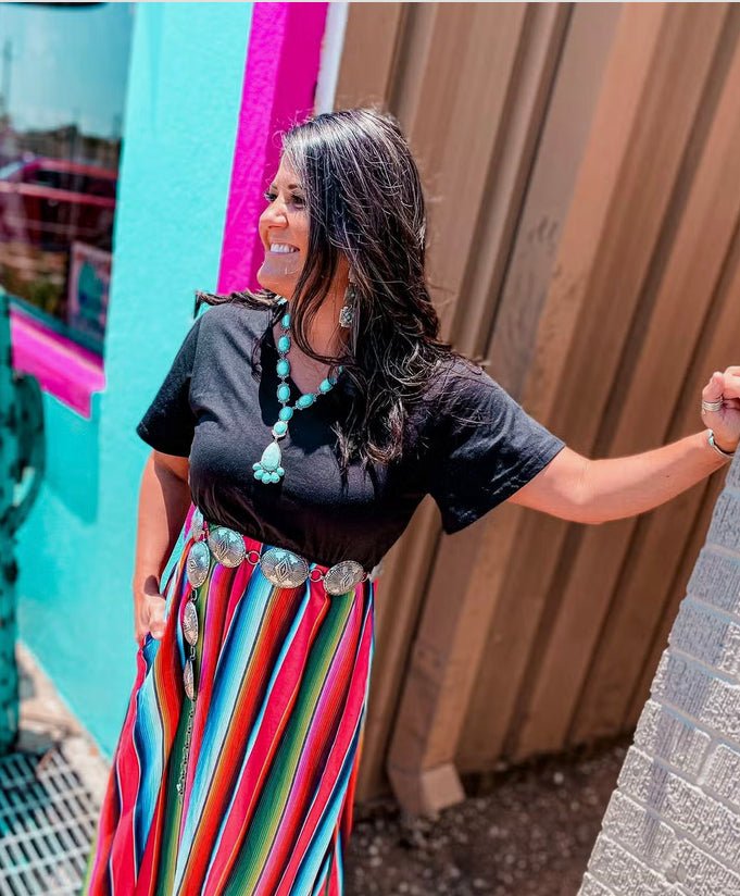 Serape Maxi Dress - Cowtown Bling N Things