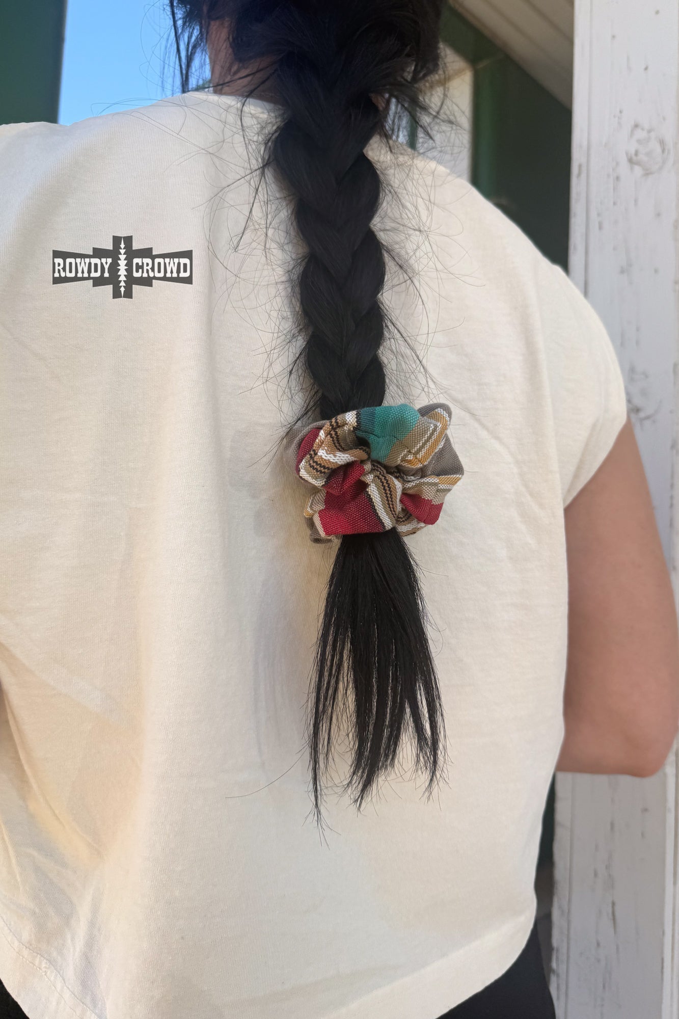 Serape Smoke Scrunchie - Cowtown Bling N Things