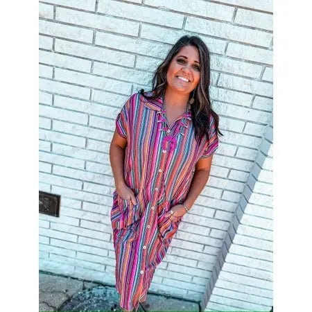 Short Sleeve Duster - Cowtown Bling N Things