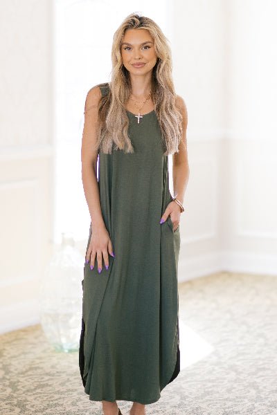 Sienna Sleeveless Dress – Effortless Elegance for Any Occasion - Cowtown Bling N Things