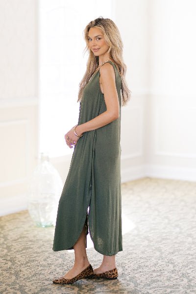 Sienna Sleeveless Dress – Effortless Elegance for Any Occasion - Cowtown Bling N Things
