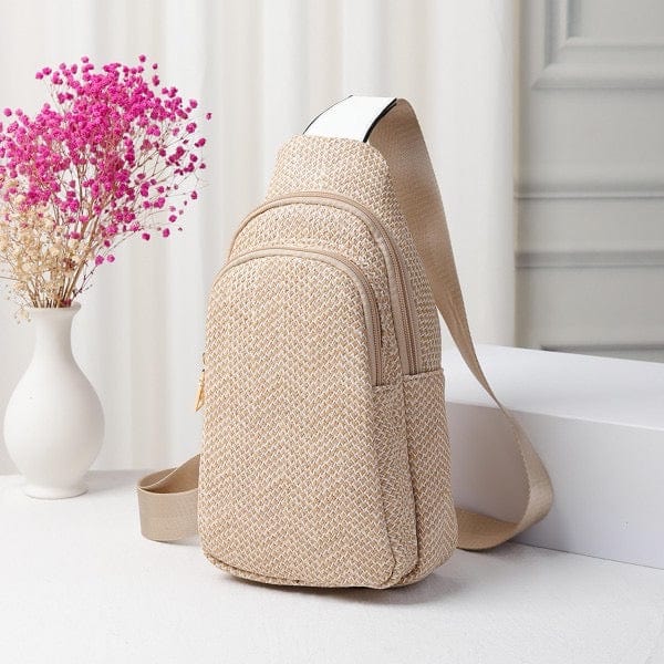 Straw Cross Body Sling Bag - Cowtown Bling N Things