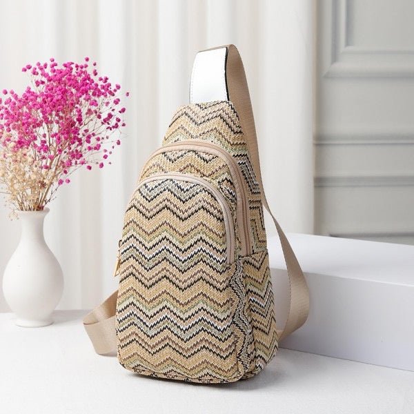Straw Cross Body Sling Bag - Cowtown Bling N Things