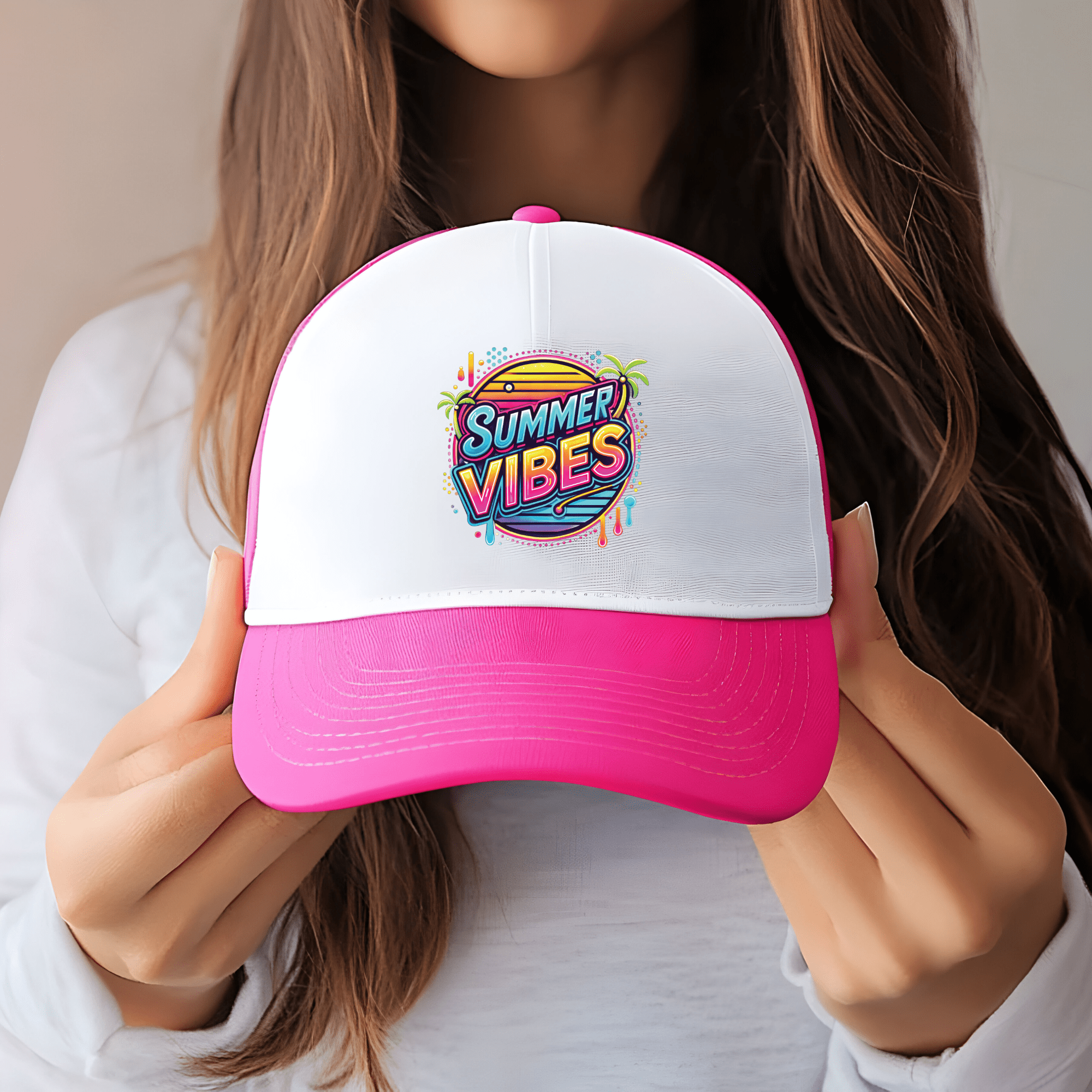 Summer Vibes Trucker Hat - Cowtown Bling N Things
