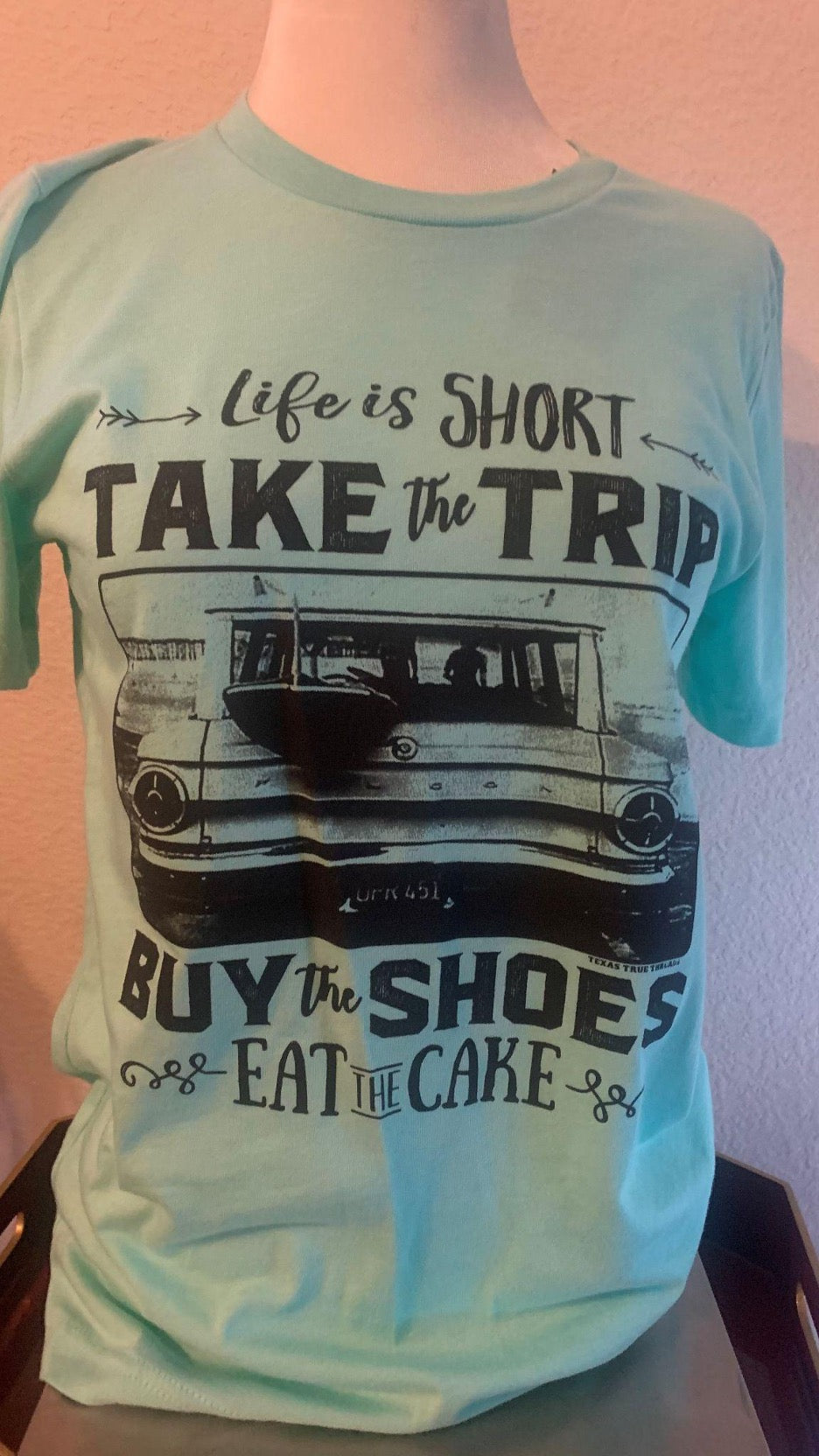 "Life Is Short" T-Shirt - Cowtown Bling N Things