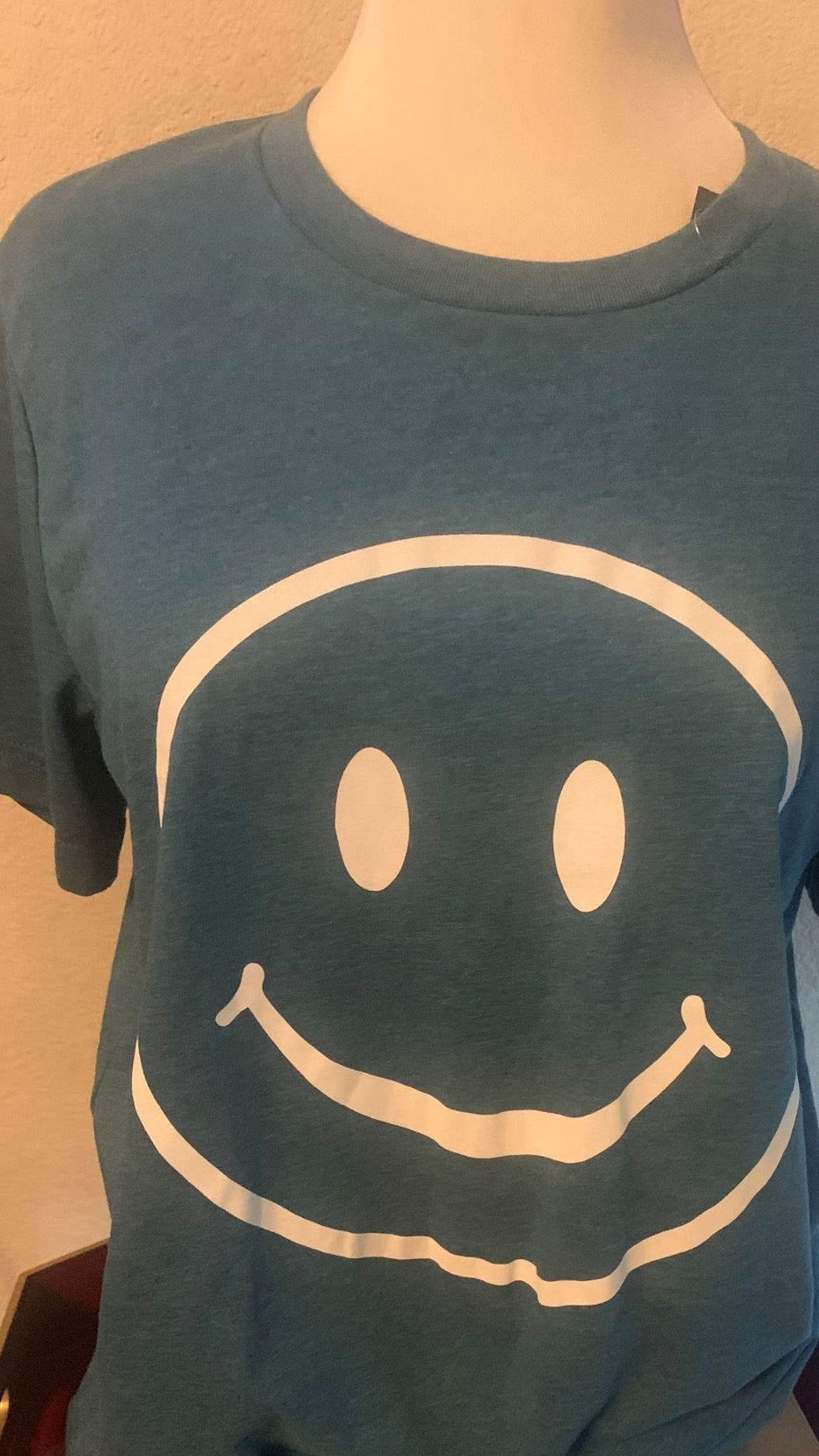 Smiley Face T-Shirt - Cowtown Bling N Things