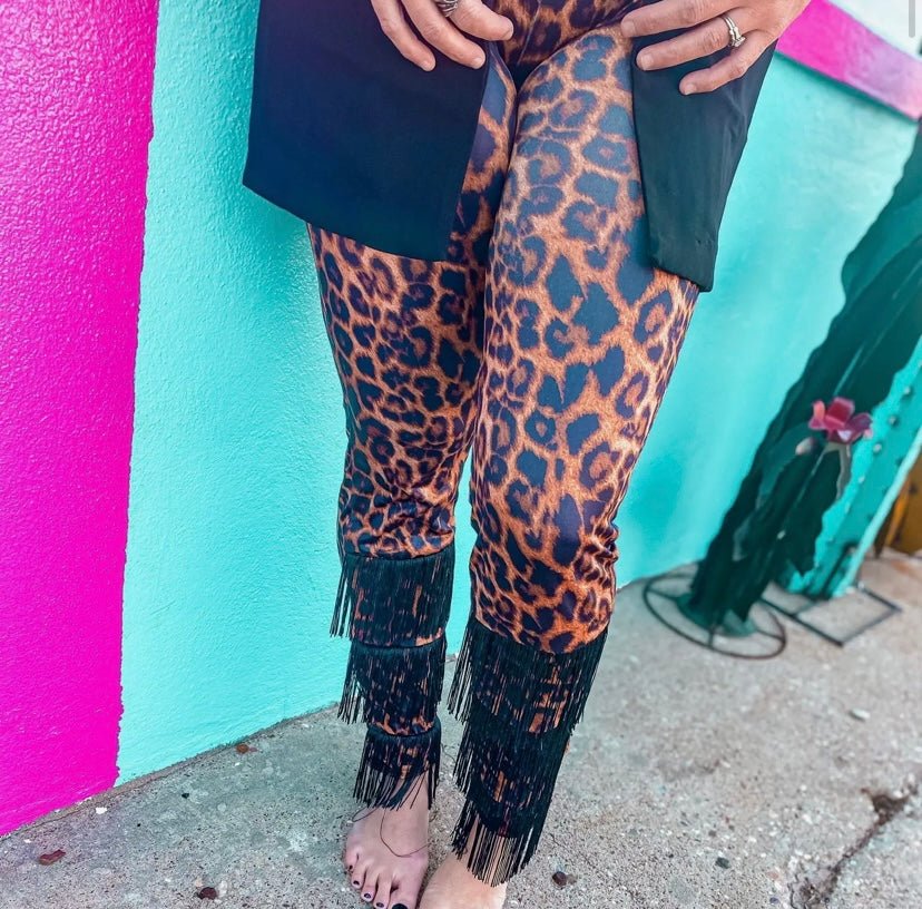 Tiered Fringe Legging - Cowtown Bling N Things