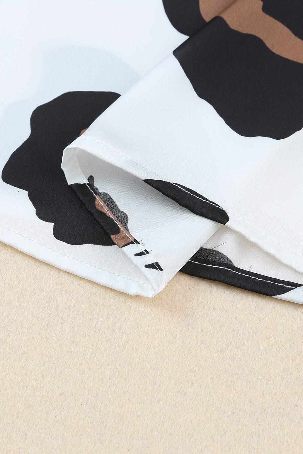 V Neck Ruched Short Sleeve Leopard Print Short Sleeve Blouse - Cowtown Bling N Things