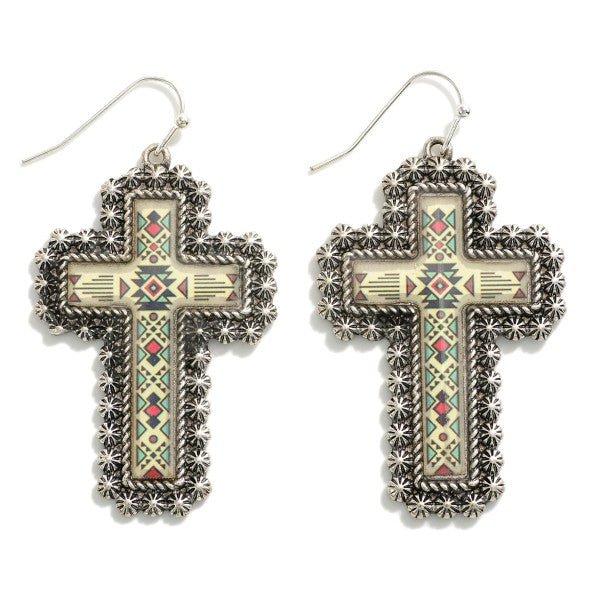 Western Cross Earrings - Cowtown Bling N Things