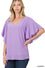 WOVEN DOUBLE LAYER CHIFFON TOP - Cowtown Bling N Things