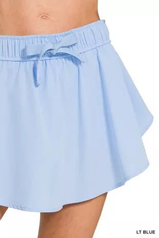 Zenana Soft Woven Active Skorts - Cowtown Bling N Things