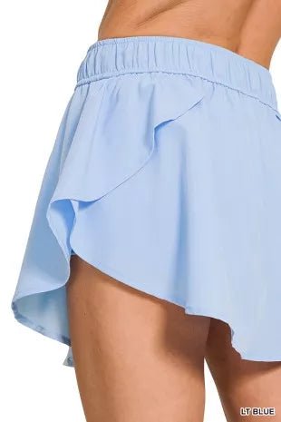 Zenana Soft Woven Active Skorts - Cowtown Bling N Things