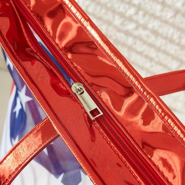 American Flag Tote Bag - Cowtown Bling N Things